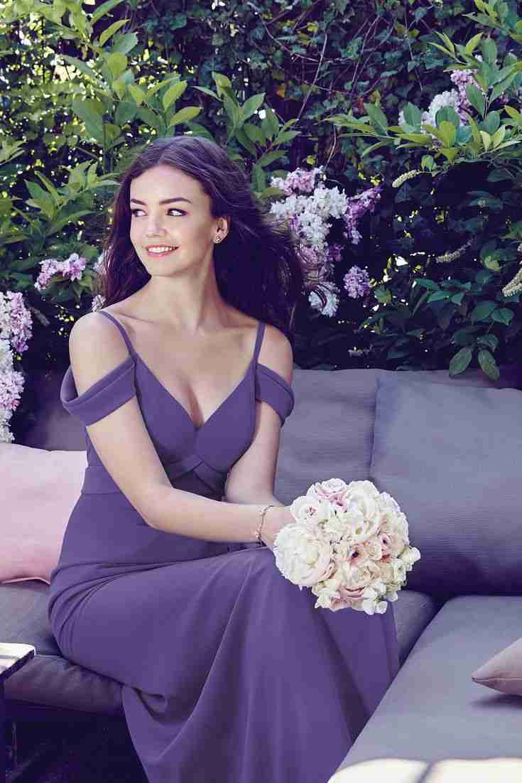 LIVA-Fashion-Trends-Comfy-In-An-Ultra-Violet-Dress