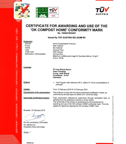 OK COMPOST HOME - PT Indo Bharat Rayon