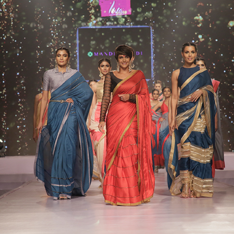 Kolkata Fabric Expo explores new possibilities for sarees made with Liva