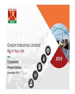 Grasim Corporate Presentation 2019