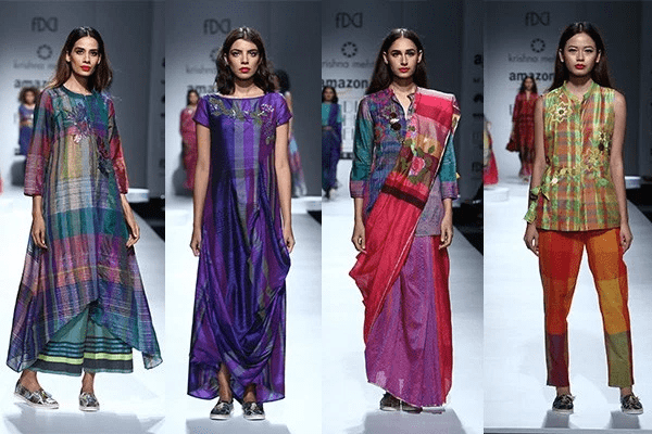 Krishna Mehta Collection at Amazon India Fashion Week Spring Summer 2017