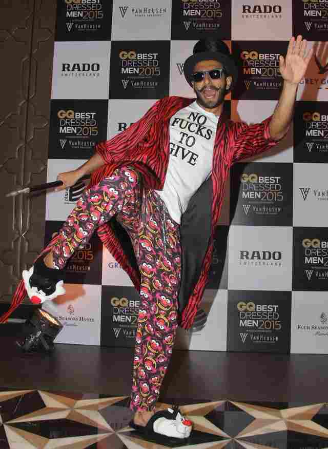 Ranveer In Night Suit