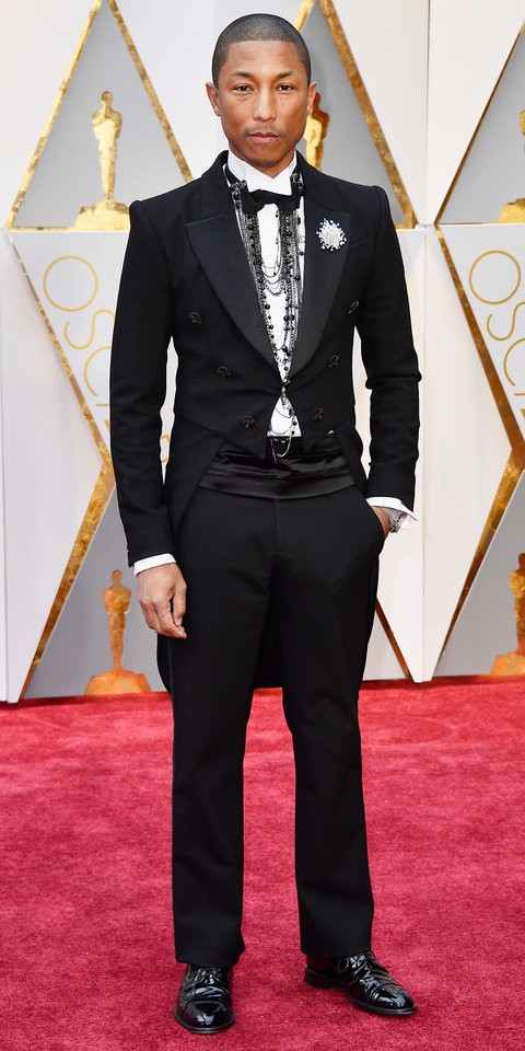 Pharrell Williams in Classic Suit