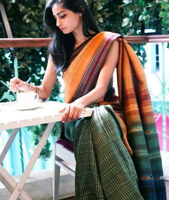 Ethnic-Office-Saree-Style-Trends-Simply-Silk