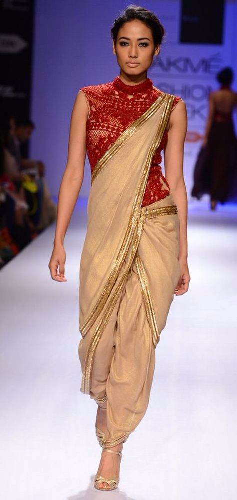 LIVA-Wedding-Saree-With-A-Twist