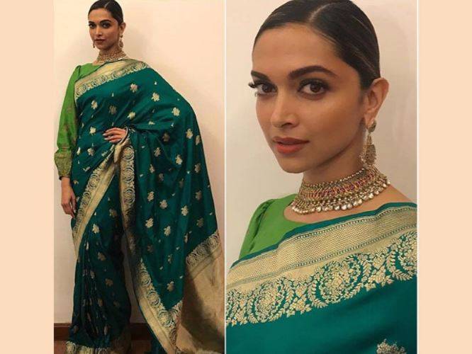 LIVA-Celebrity-Fashion-Padmavati-Creative-Saree-Designs