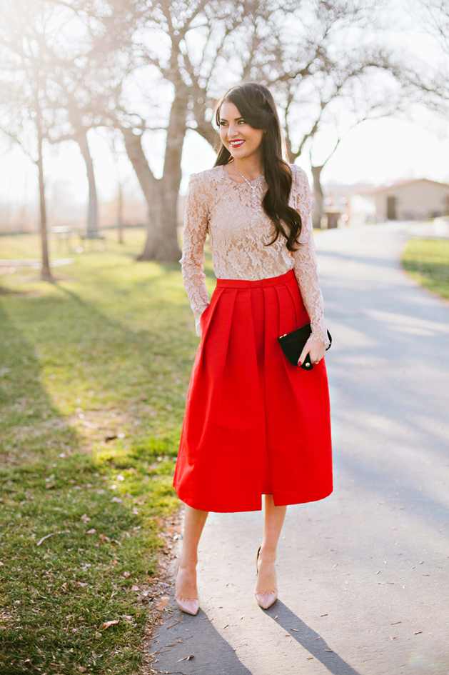 Fashion-Styles-Dainty-In-Pleated-Skirts