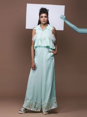 LIVA- Summer-Fashion-Trends-Mint-Green-Palazzos